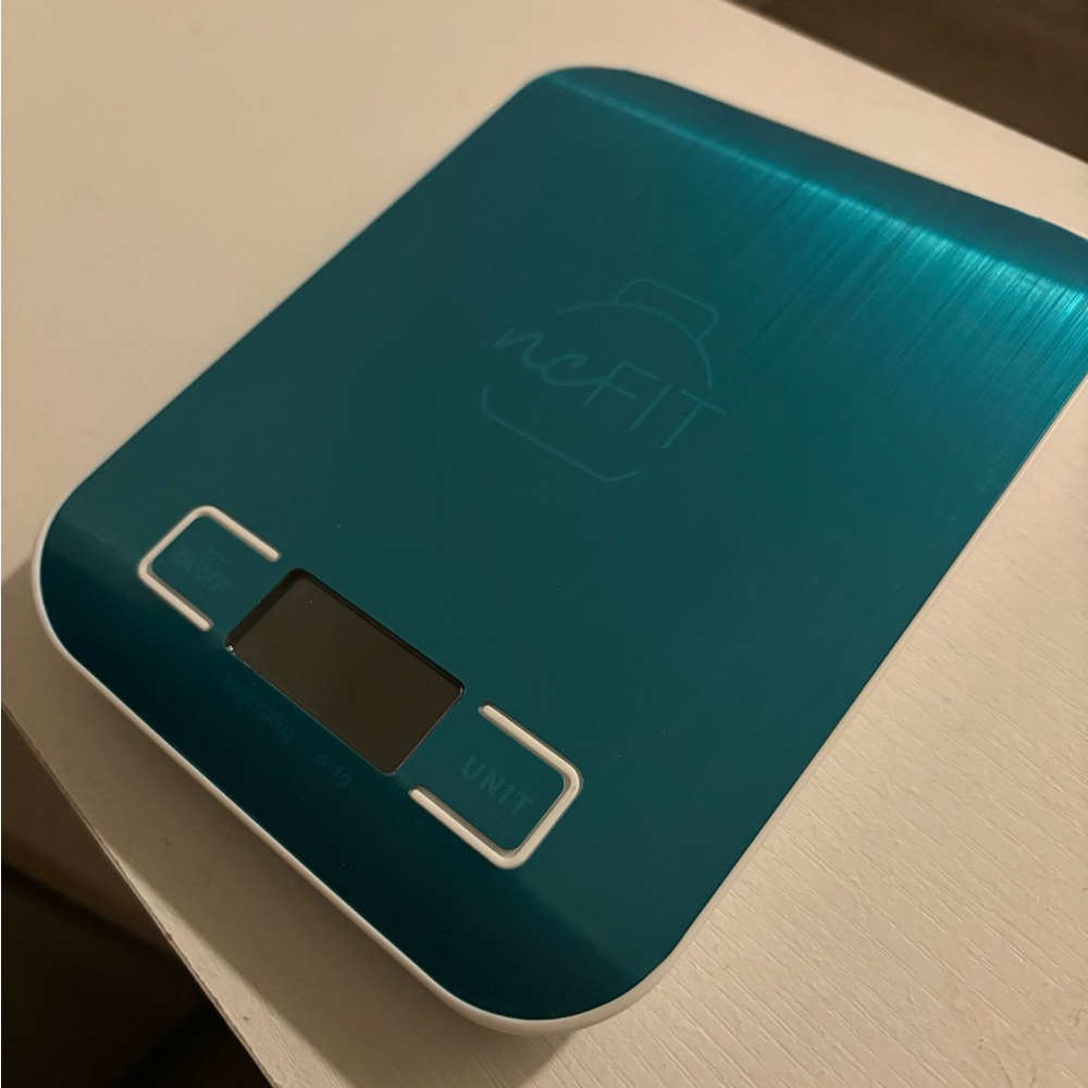 Blue Digital Kitchen Scale